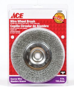 (image for) 6 in. Crimped Wire Wheel Brush Steel 3750 rpm 1 pc.