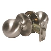 (image for) Satin Nickel Hall/Closet Ball Door Knob