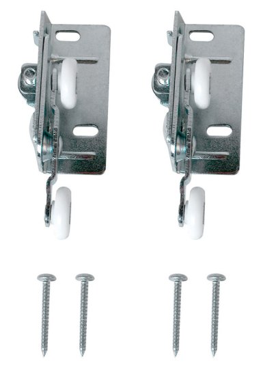 (image for) Precision 81-3/4 in. H x 32 in. W Regal White Steel Security Doo