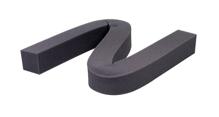 (image for) Gray Foam Weatherstrip 42 in. L x 1-1/4 in.
