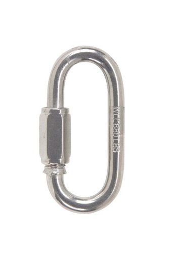 (image for) Polished Stainless Steel Quick Link 880 lb. 2-1/4