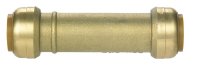 (image for) 3/4 in. Push x 3/4 in. Dia. Push Brass Slip Coupling