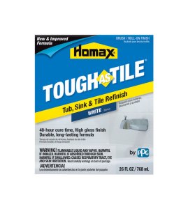 (image for) Tough As Tile Gloss White Tub and Tile Refinishing Kit Ind