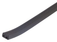(image for) Black EPDM Rubber Foam Weatherstrip For Auto and Marine 10 f