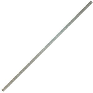 (image for) 1-1/16 in. W x 48 in. L Nickel Steel Continuous Hinge 1 pk
