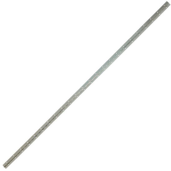 (image for) 1-1/16 in. W x 48 in. L Nickel Steel Continuous Hinge 1 pk