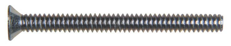 (image for) No. 6-32 x 1-1/2 in. L Phillips Flat Head Zinc-Plated St