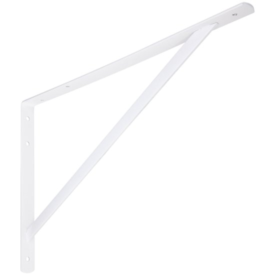 (image for) National Hardware 13 in. H X 20 in. W X 1.19 in. D White Steel S