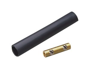 (image for) 14-8 Ga. Insulated Wire Butt Splice Black 1 pk