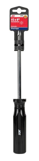 (image for) No. 3 Sizes x 6 in. L Phillips Screwdriver 1 pc.