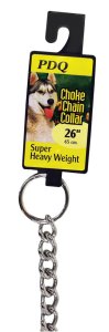 (image for) Silver Steel Dog Choke Chain Collar Large/X-Large