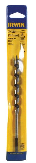 (image for) 7/16 in. Dia. x 7.5 in. L Auger Bit Carbon Steel 1 pc.