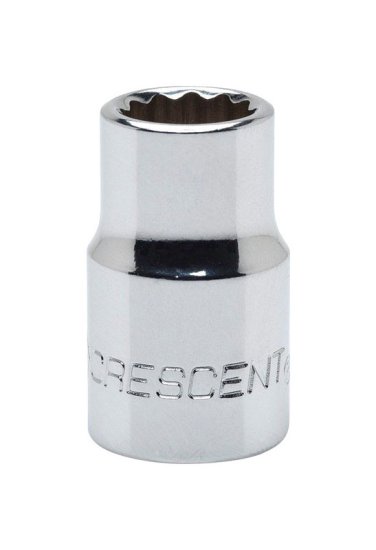 (image for) Crescent 8 mm X 3/8 in. drive Metric 12 Point Standard Socket 1 