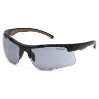 (image for) Carhartt Rockwood Anti-Fog Safety Glasses Gray Lens Black Frame 