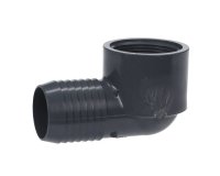 (image for) Schedule 40 1-1/2 in. Insert x 1-1/2 in. Dia. FPT PVC 90 D