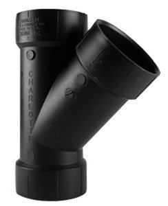 (image for) 1-1/2 in. Hub x 1-1/2 in. Dia. Hub ABS Wye