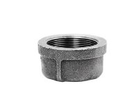 (image for) 1-1/2 in. FPT Galvanized Malleable Iron Cap