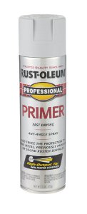 (image for) Rust-Oleum Professional Flat Gray Primer Spray 15 oz