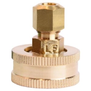 (image for) Brass 3/4 in. D X 1/4 in. D Adapter 1 pk