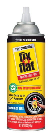 (image for) Fix-a-Flat Compact Tire Inflator and Sealer 12 oz.