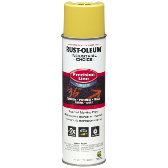 (image for) Rust-Oleum Industrial Choice High Visibility Yellow Inverted Mar