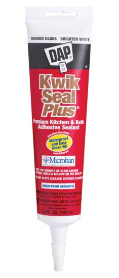 (image for) Kwik Seal Plus White Caulk with Microban