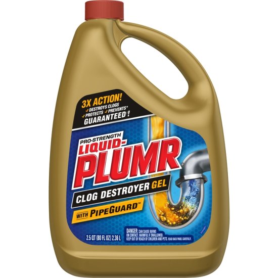(image for) Liquid-Plumr Gel Clog Remover 80 oz