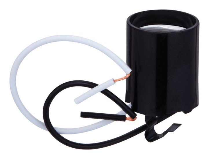 (image for) Phenolic Medium Base Snap-In Socket 1 pk