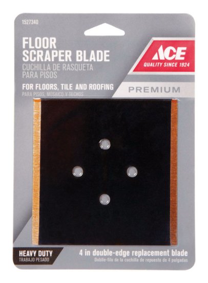 (image for) 4 in. W Steel Floor Scraper Blade