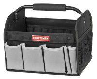 (image for) 12 in. W x 10 in. H Ballistic Nylon Tool Tote 7 pocket