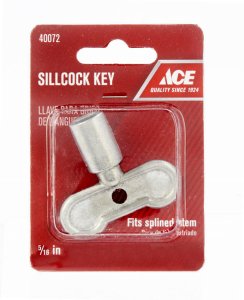 (image for) Aluminum Sillcock Key 1