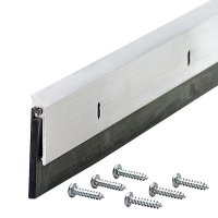(image for) Silver Aluminum Door Sweep For Commerical 3 ft. L x 2 in.