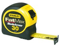 (image for) 30 ft. L x 1.25 in. W Tape Measure Black/Yellow 1