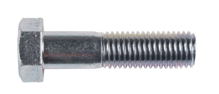(image for) 3/4 in. Dia. x 3 in. L Zinc Plated Steel Hex Bolt 20 pk