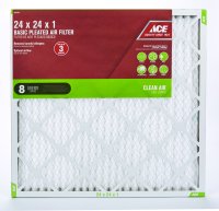 (image for) 24 in. W x 24 in. H x 1 in. D 8 MERV Pleated Air Filter