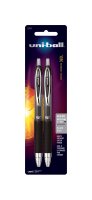 (image for) Signo Black Retractable Gel Pen 2 pk