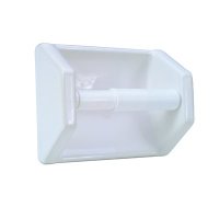 (image for) Ceramic Toilet Tissue Holder- Slip-On Clip