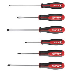 (image for) Milwaukee Phillips/Slotted Screwdriver Kit 6 pc
