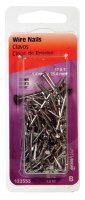 (image for) 17 Ga. x 1 in. L Bright Steel Wire Nails 1 pk 2 oz.