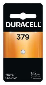 (image for) Silver Oxide 379 1.5 volt Electronic/Watch Battery 1 pk