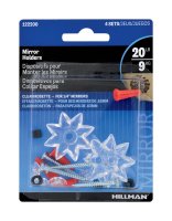 (image for) AnchorWire Mirror Heavy Duty Mirror Holder 1 lb. 4 pk