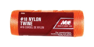 (image for) 18 in. Dia. x 525 ft. L Orange Twisted Nylon Mason Line