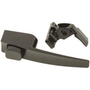 (image for) Latch with Hinge Free Handle Black