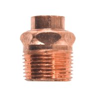 (image for) 1/2 in. Copper x 3/4 in. Dia. MIP Copper Pipe
