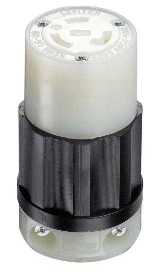 (image for) Industrial Nylon Grounding Locking Connector L6-20R 16-1