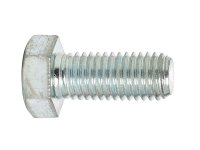 (image for) 5/8 in. Dia. x 1-1/2 in. L Zinc Plated Steel Hex Bolt 25