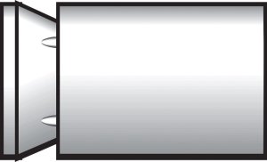 (image for) 1/2 in. Dia. x 1 1/2 in. L Metal Round Head Machine Scre