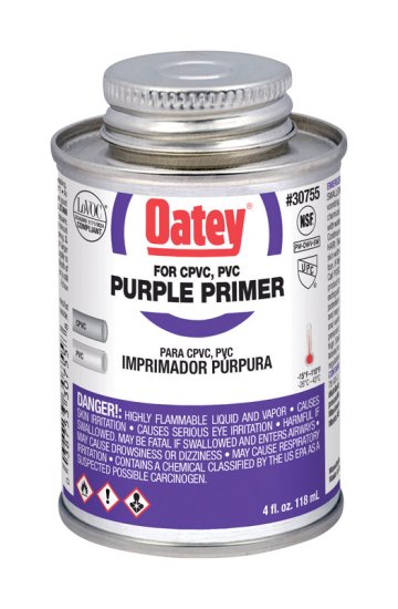 (image for) Purple Primer and Cement For CPVC/PVC 4 oz.
