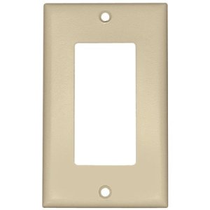 (image for) Ivory Decora 1-Gang Wall Plate