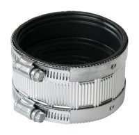 (image for) Schedule 40 3 in. Hub x 3 in. Dia. Hub Neoprene Rubber No